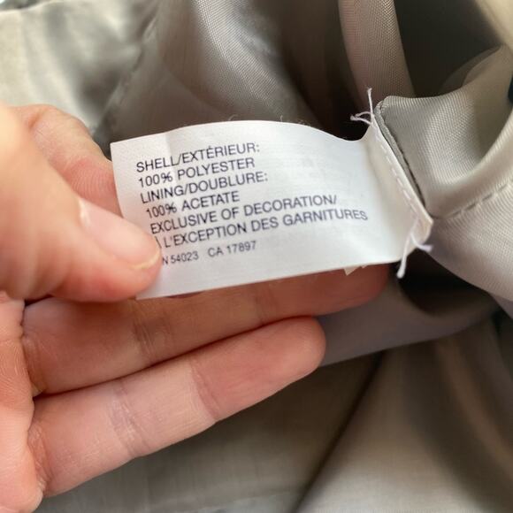 Gap Women's 16 Skirt Silver Holiday Glam Retro Sequin Party Cocktail Mini Bling - Picture 7 of 8